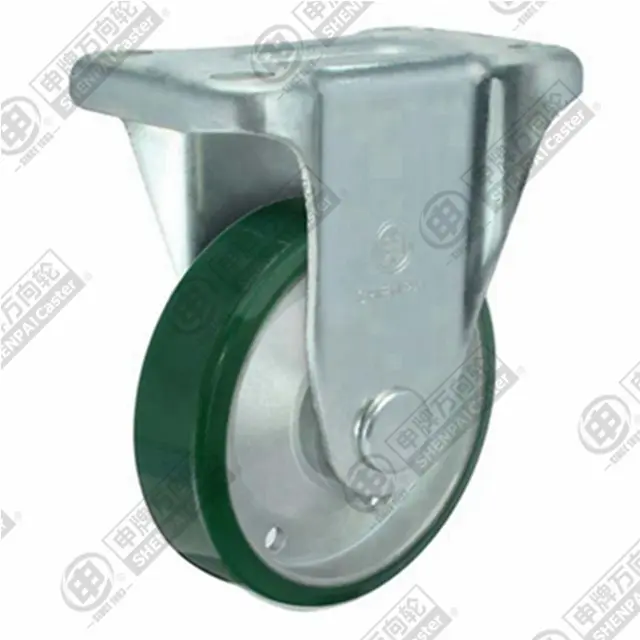 Bánh xe PU cố định Shenpai D130, 25A21-1652 