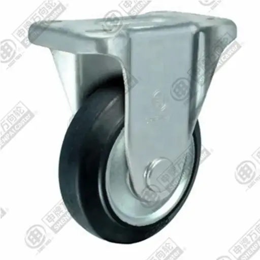 Bánh xe cao su cố định Shenpai D75, 25A03-1062 