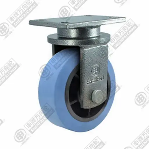 Bánh xe nylon chịu tải cố định Shenpai D200, 40A04-1165 