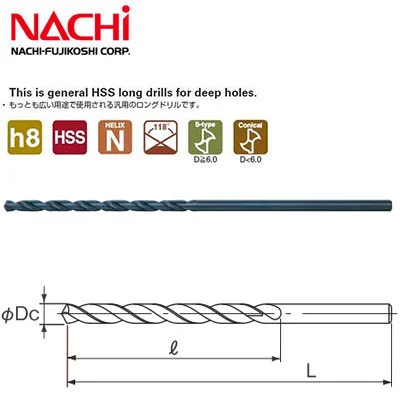 Mũi khoan Nachi L550 2.3x100