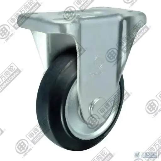 Bánh xe cao su lõi thép 8inch cố định, 25A39-1066